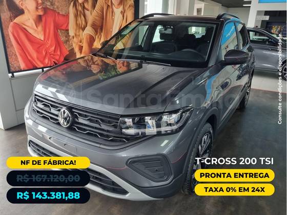 VOLKSWAGEN T-CROSS 1.0 200 TSI TOTAL FLEX AUTOMÁTICO